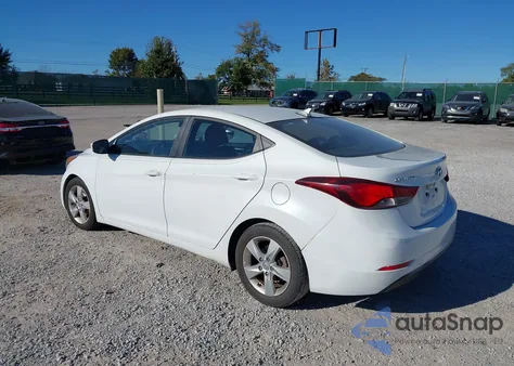 2016 Hyundai Elantra Se из США, поврежденный, VIN 5NPDH4AE8GH766308